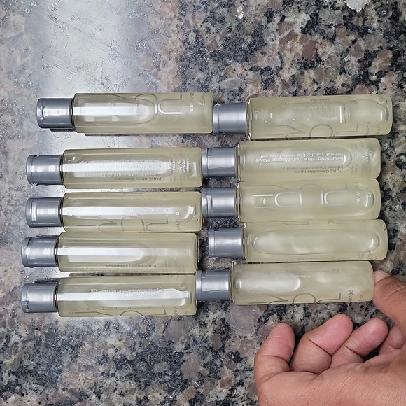 Pure By Gloss shampoo lot of 10 new 28 ml each new travel clean lemon infused - Picture 4 of 9